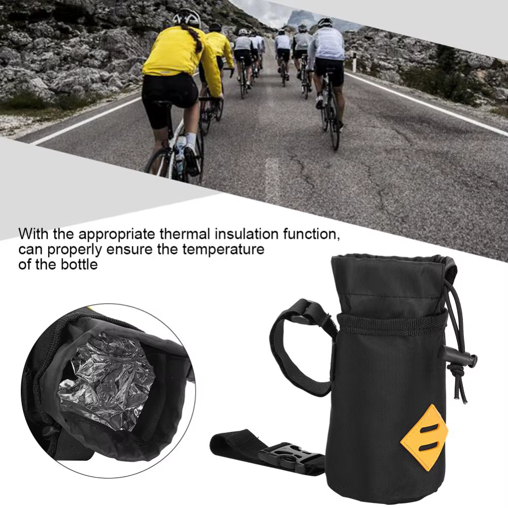 Bolsa portabotellas manillar bicicleta – Liberación rápida acceso - imagen 5