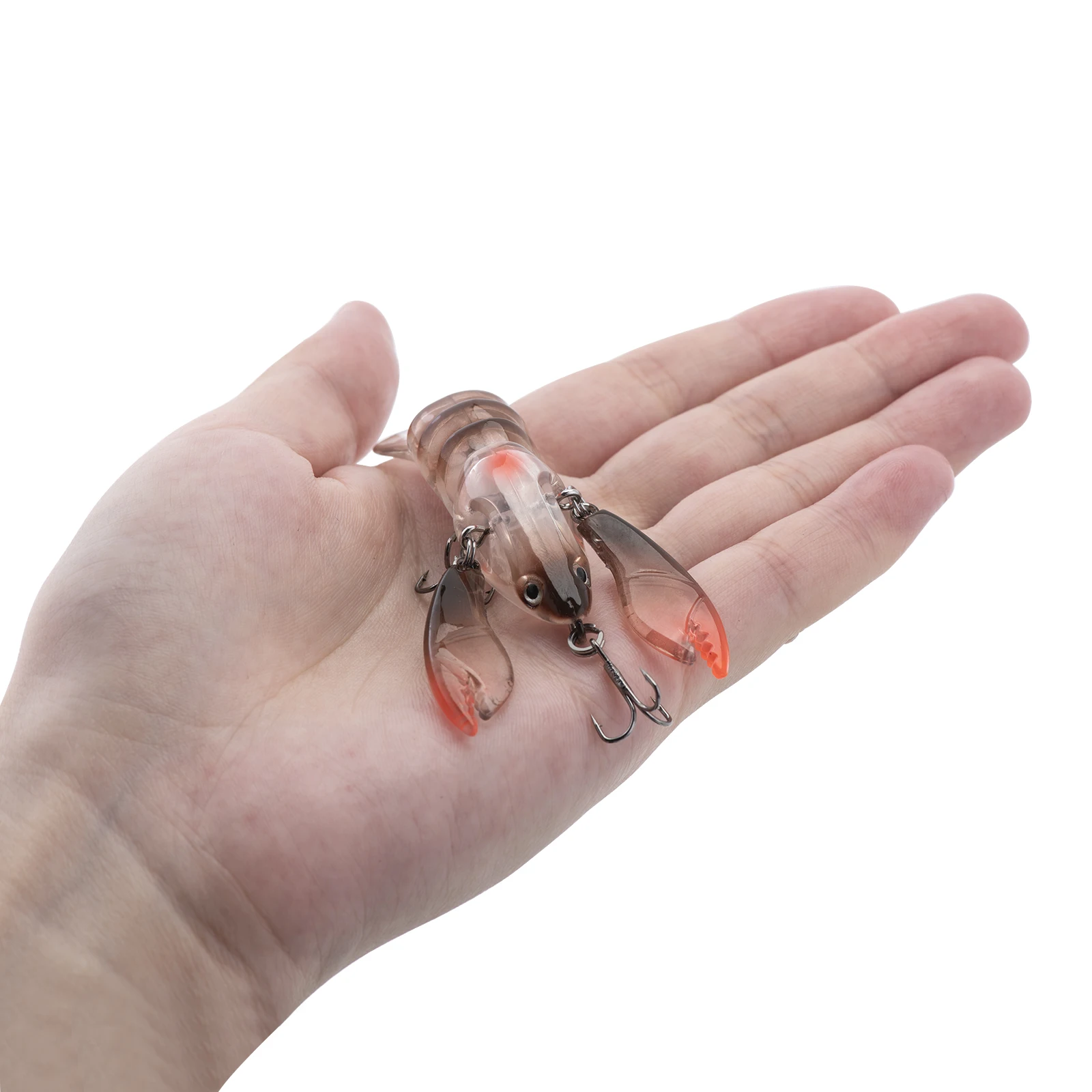 Goture Crayfish crankbait duro con garra móvil y bola de sonido - imagen 5