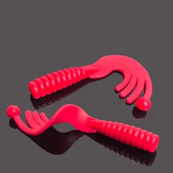 Señuelo hundible PVC con cola de cuatro puntas, cebo blando