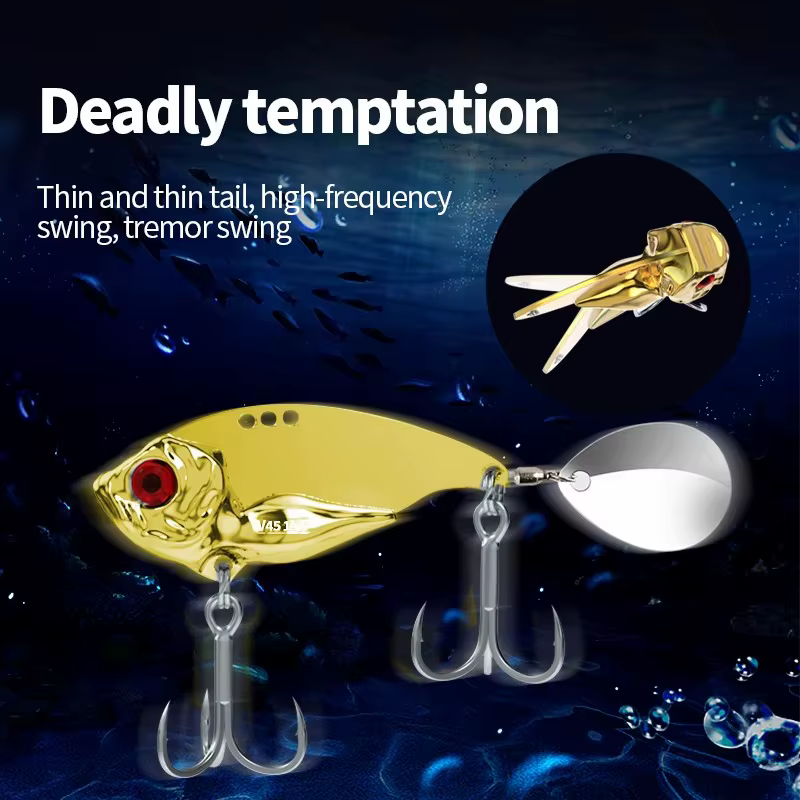 VIB Metal Shad – Señuelo Oscilante para Pesca en Agua Salada desde Orilla - imagen 2