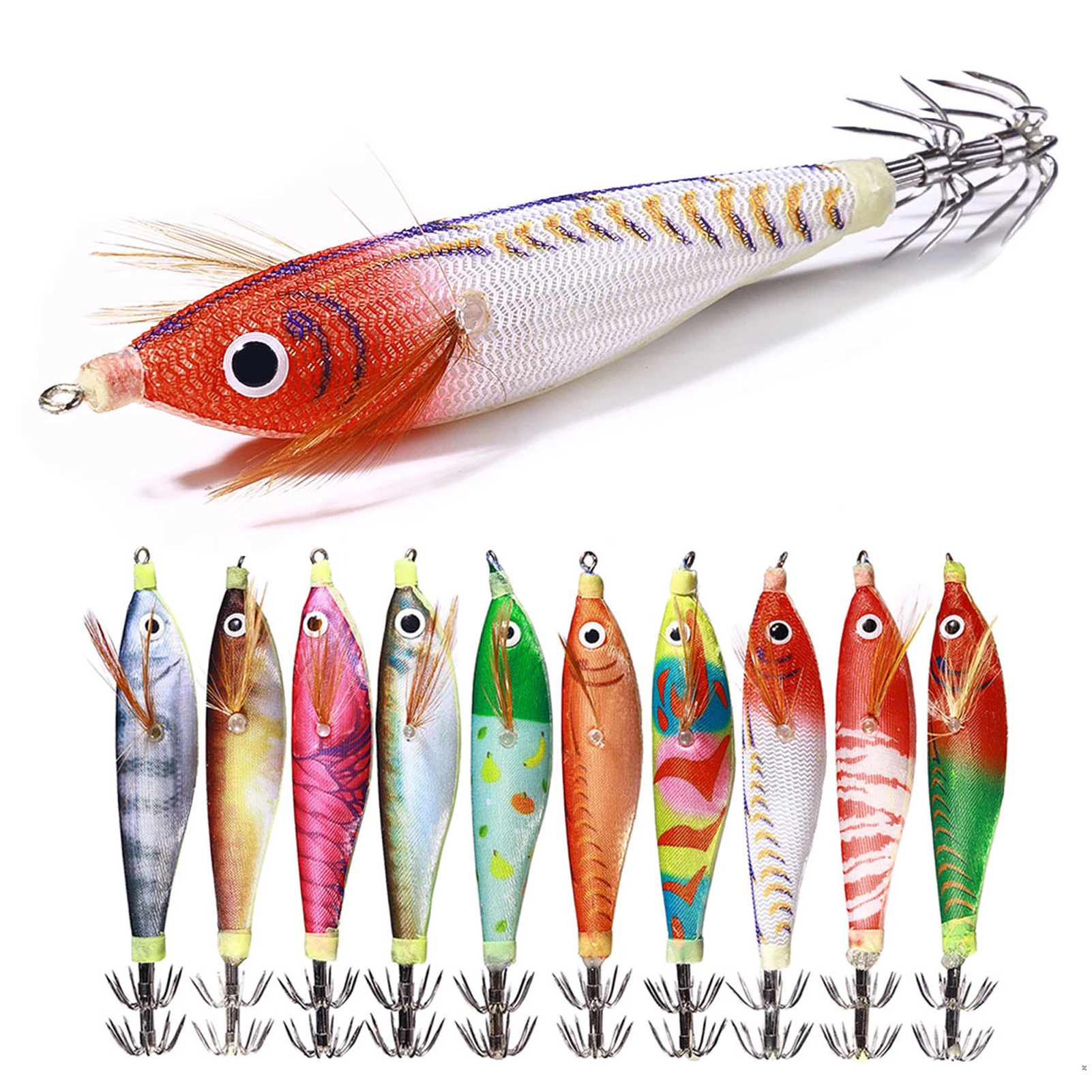 Cebos luminosos para calamar y sepia Free Fisher – Pesca nocturna - imagen 3