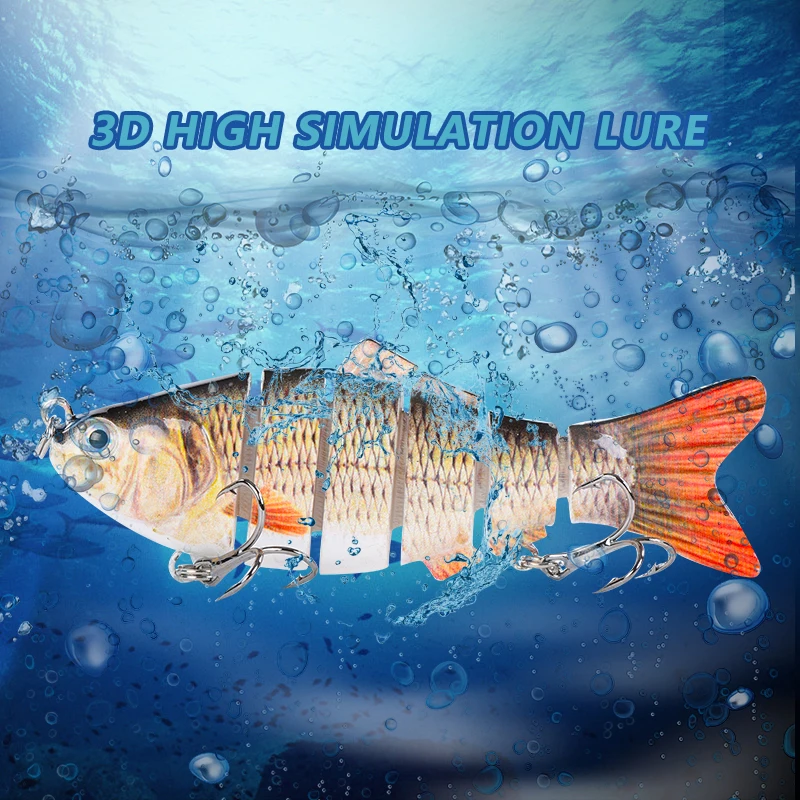 Crankbait biónico articulado hundidor para pesca de mar - imagen 3