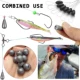FREE FISHER Swimbaits con plomos y anzuelos para señuelos blandos - imagen 2