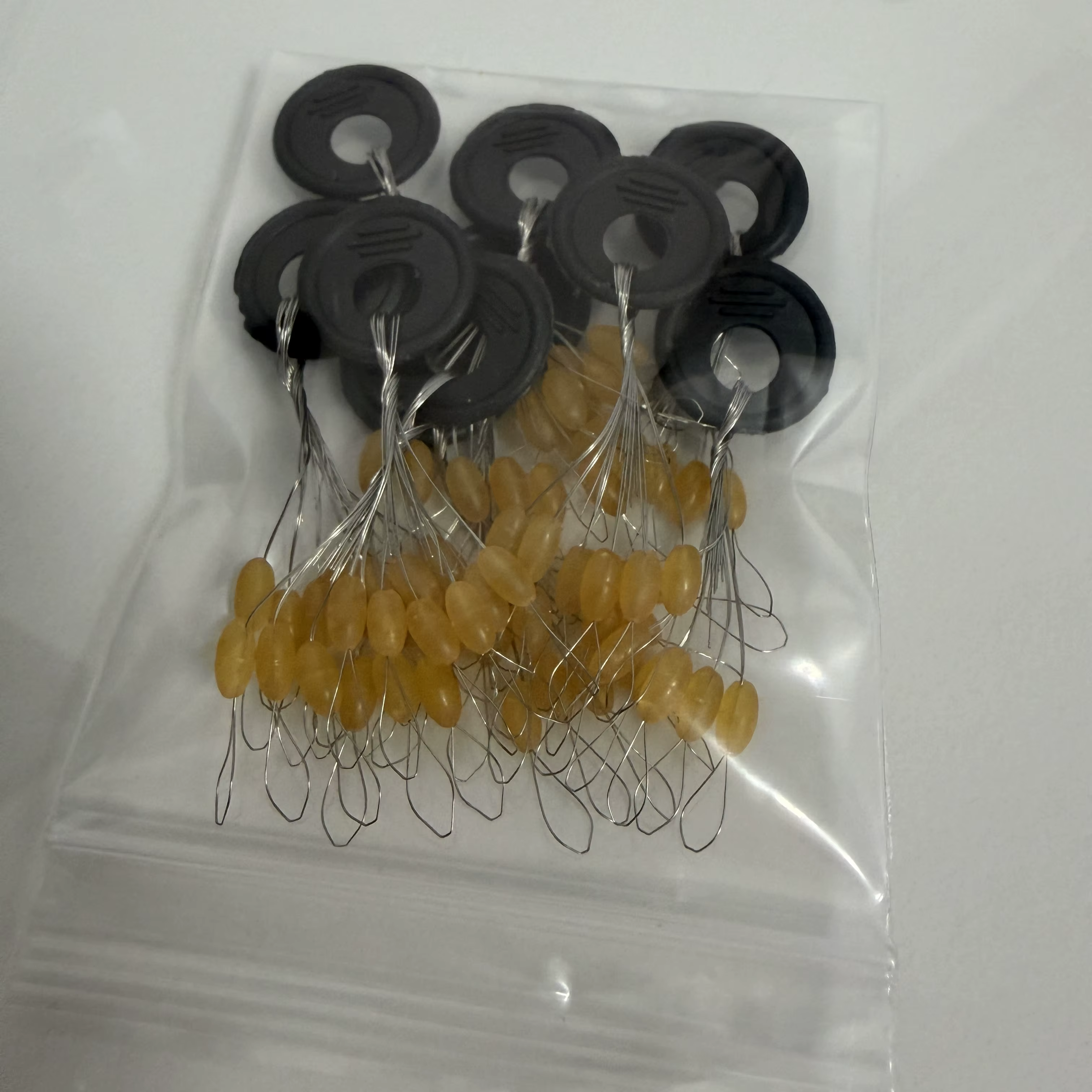Space Beans Topes Flotantes Amarillos para Aparejos de Pesca - imagen 3