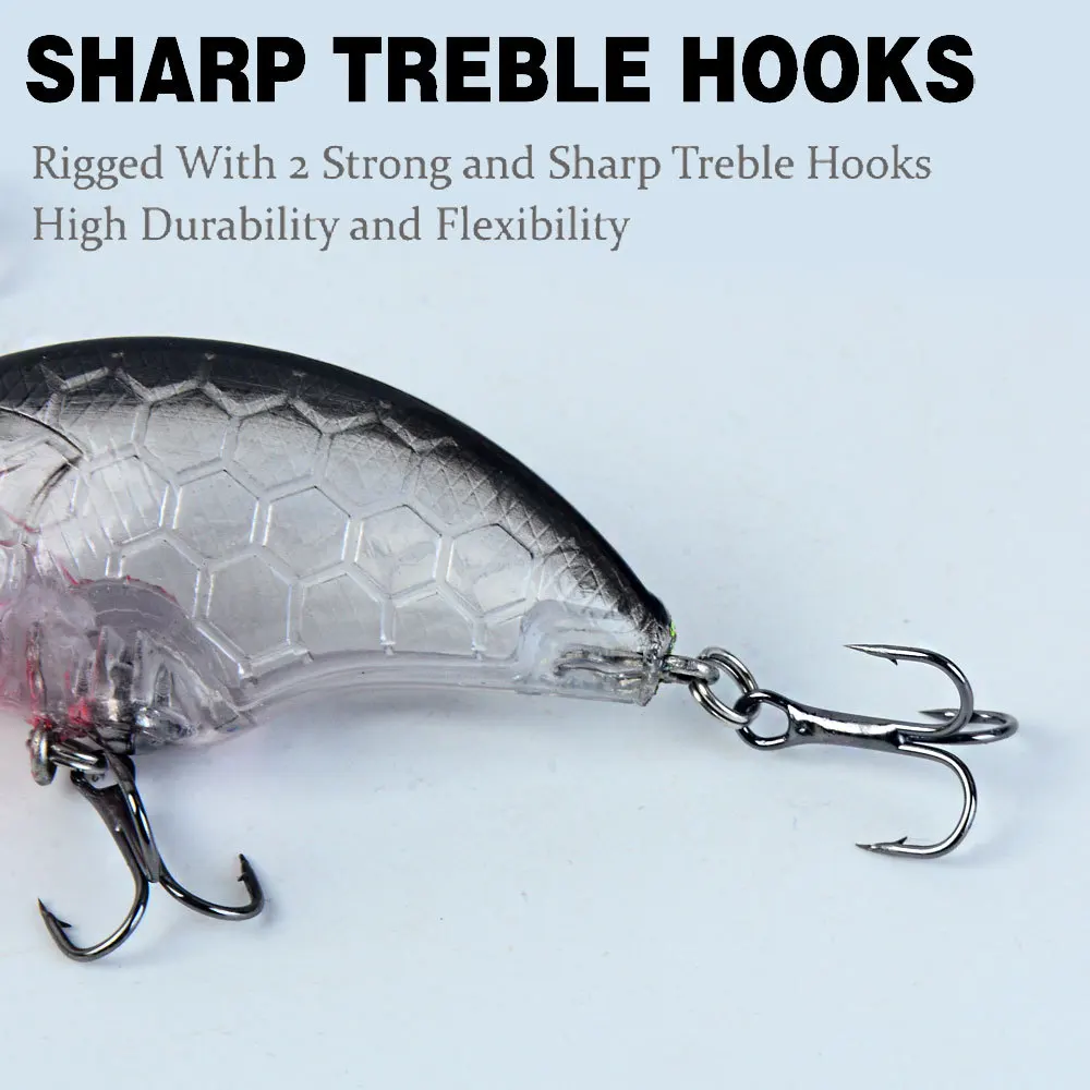 Crankbait en colores para atraer a depredadores