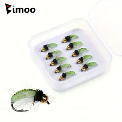 Bimoo CDC Mosca de Latón Hundimiento Rápido – Señuelo Trucha