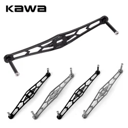Mango baitcasting Kawa de aluminio sin pomo para DIY de carrete
