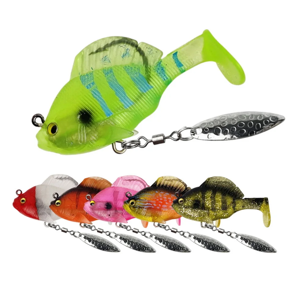 Señuelo Wobbler SANMO en acción bajo el agua