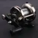 Carrete de pesca en hielo con línea y arrastre ligero de metal - imagen 5