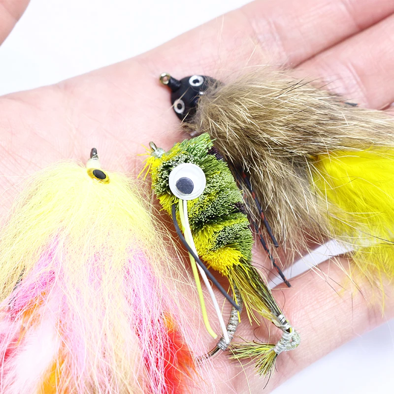Moscas streamer realistas para lucio y black bass – pez cebo - imagen 5