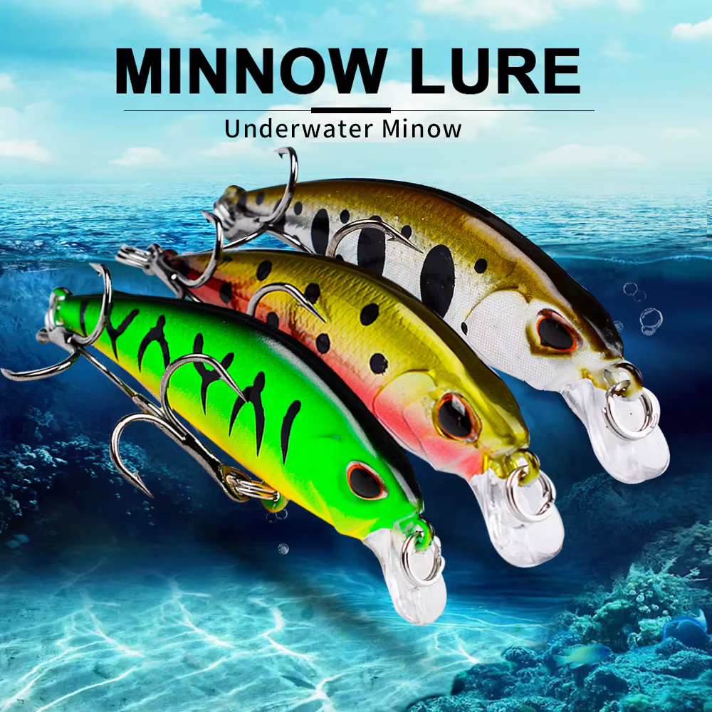 Señuelo artificial Proberos Mini Sinking Minnow para pesca