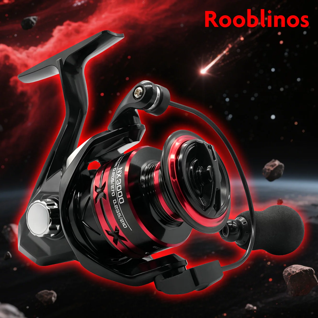 Carrete multiplicador Rooblos NX reversible agua salada