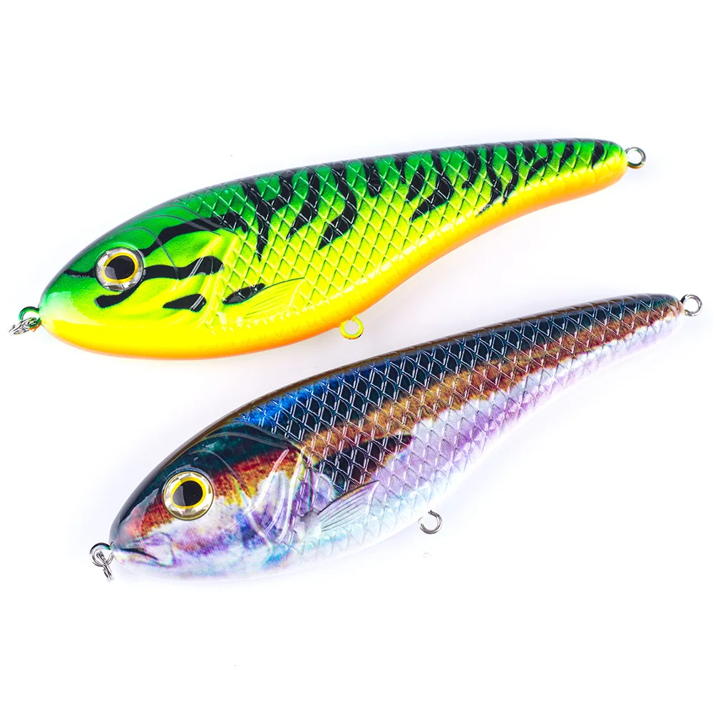 Jerkbait de hundimiento rápido para lucio – nado natural - imagen 3