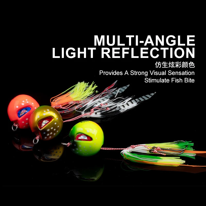 Inchiku de Metal Galvanizado con Brillo UV y Ojos 3D para Jigging - imagen 2