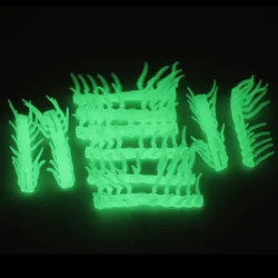 Cebo de camarón luminoso de goma para pesca marina – Patas