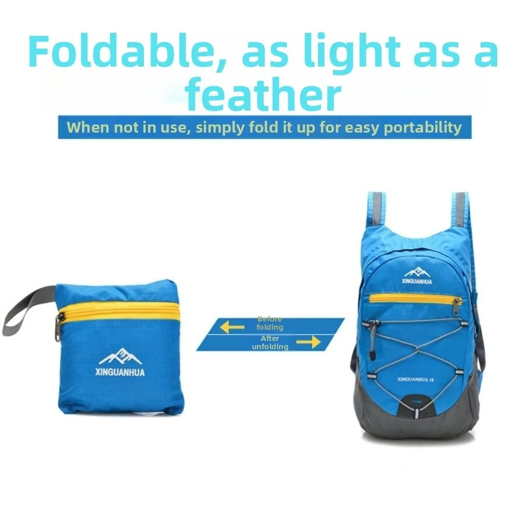 Mochila impermeable ligera para pesca y viajes al aire libre