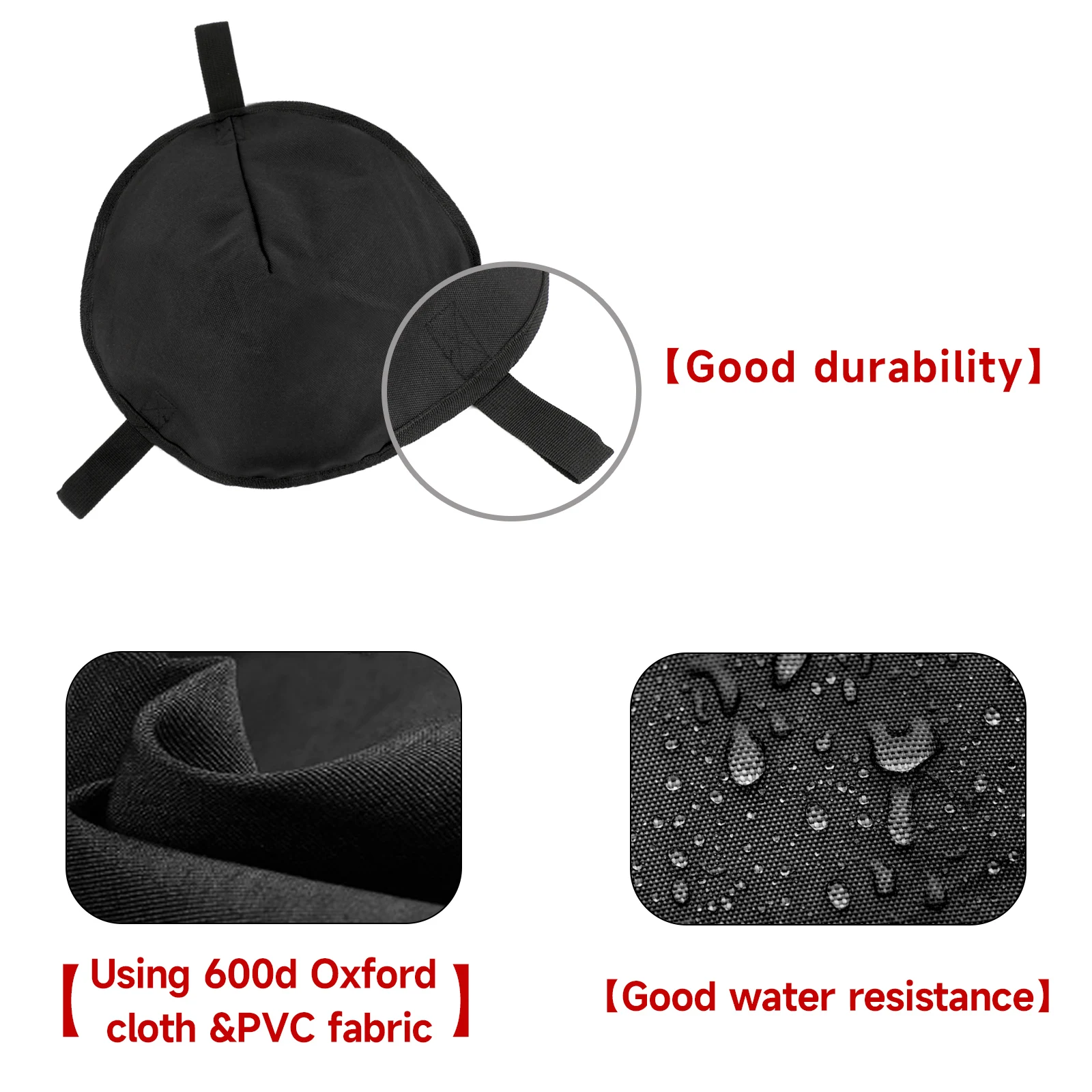 Tapa domo impermeable para carpa con hebilla autoblocante Sanlike Yurt - imagen 2