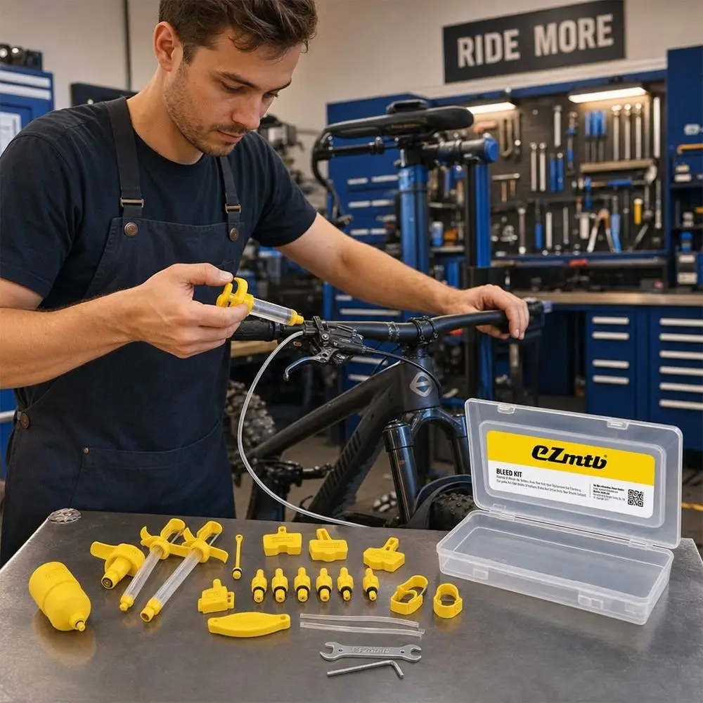 Kit de inyección de aceite para frenos de bicicleta – herramienta - imagen 3