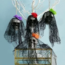 Adornos calavera Halloween colgantes para decoración de casa y fiestas