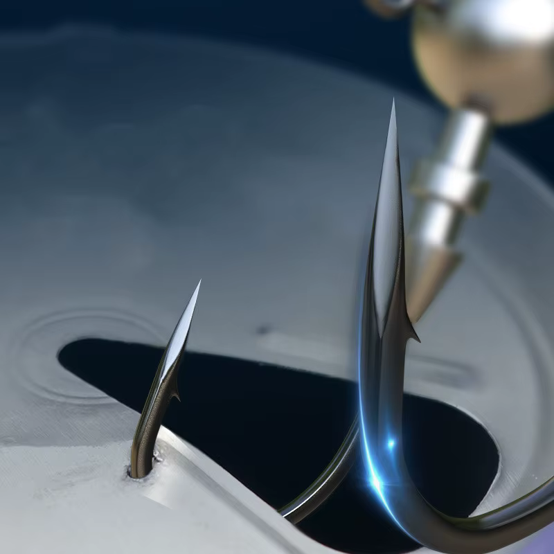 Anzuelos triangulares antiperforación para vinilos y cebos blandos - imagen 5