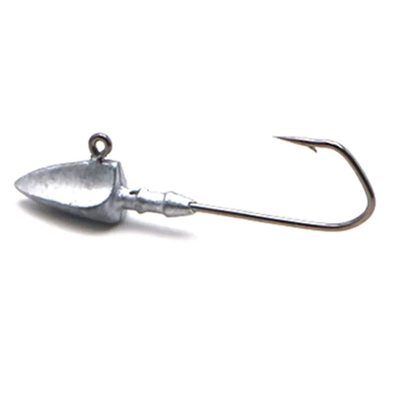 Anzuelos Jig Head con púas para vinilo tipo barco - imagen 4