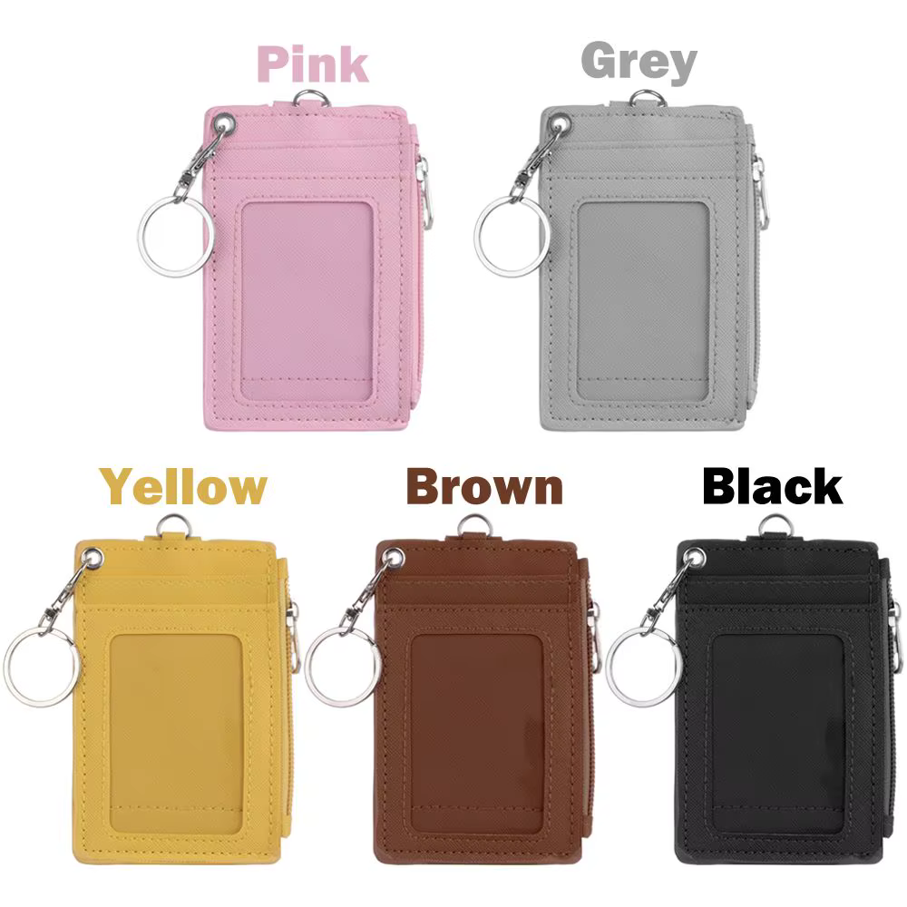 Cartera PU de Piel con Llavero – Accesorio para Oficina - imagen 2