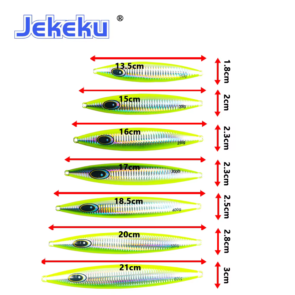 Señuelo Metálico JEKEKU para Pesca en Fondo - imagen 2