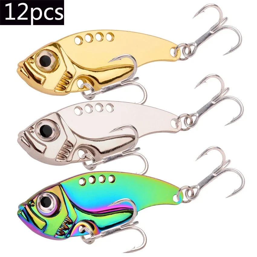 Spinnerbait metálico - juego de cucharas para lucio y carpas grandes