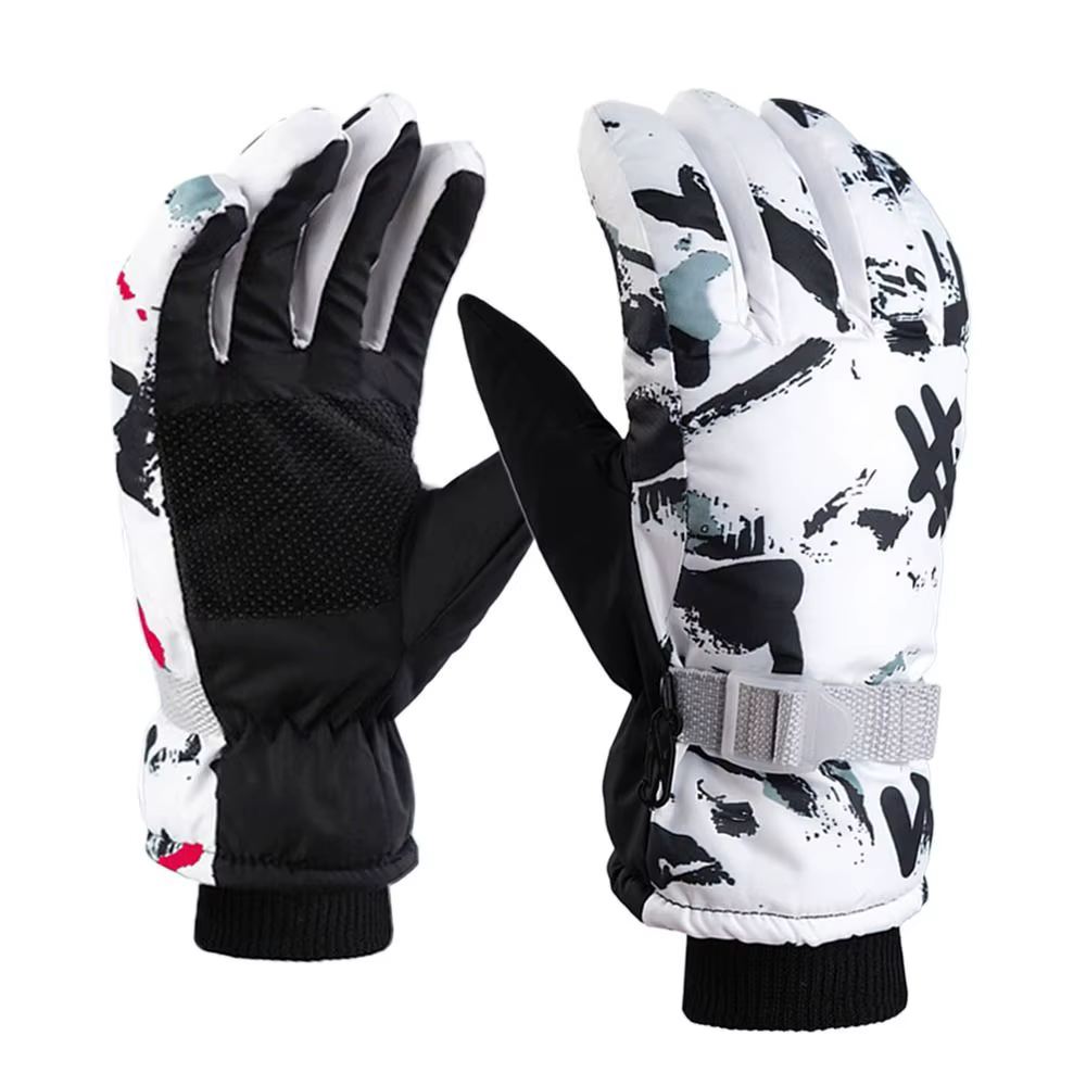 Guantes infantiles impermeables y cortaviento para esquí y snowboard - imagen 2