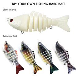 Señuelos Minnow VIB Jerkbaits en blanco Free Fisher – sin pintar