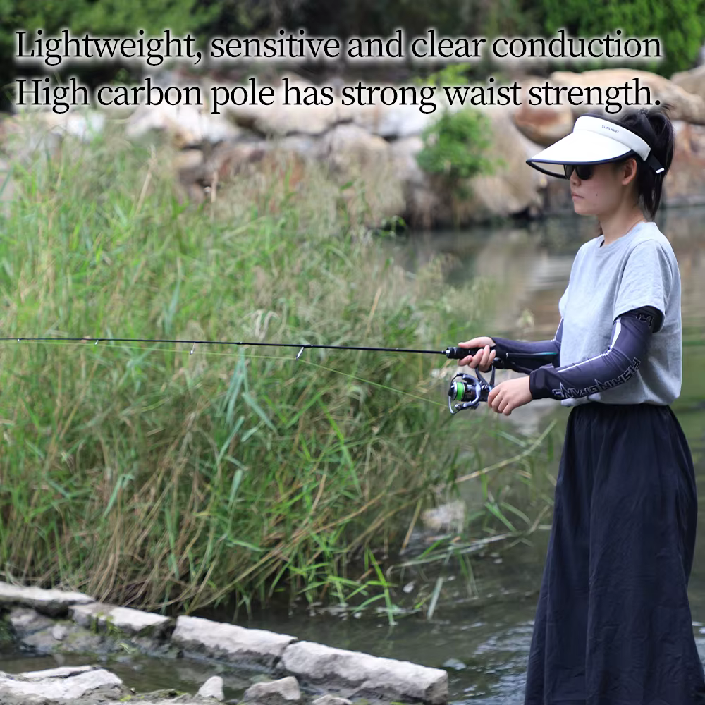 Caña ultraligera punta sólida ORCA Fishingfans mango cónico - imagen 5