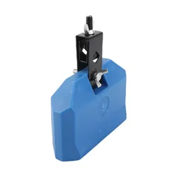 Campana de vaca percusión ABS y metal martillo azul