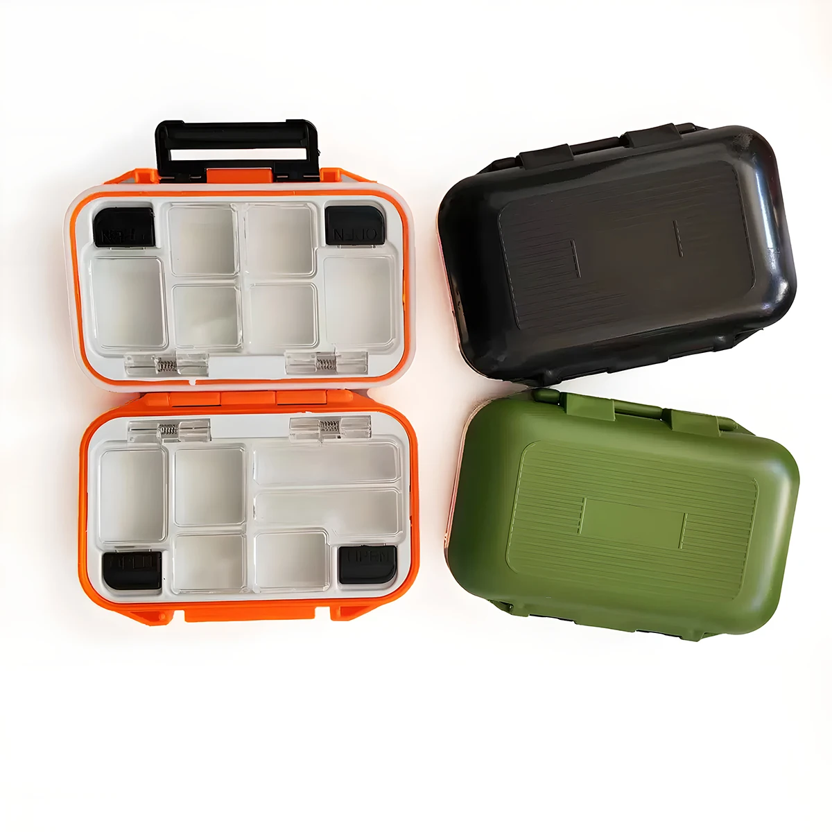 Compatibilidad de la caja de pesca con carros y mochilas