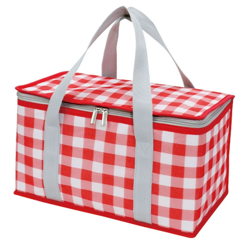 Bolsa Térmica Aislante para Pesca Roja y Amarilla con Cremallera - imagen 5