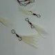 Plumas de asistencia con cola luminosa para jigging - cebo duro - imagen 5