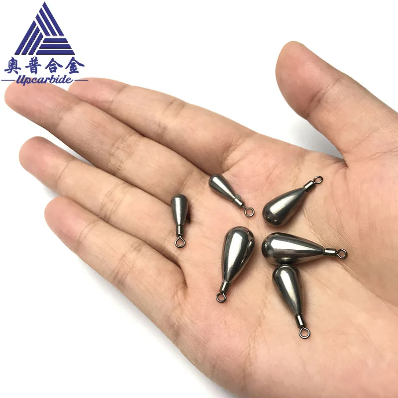 Plomos de tungsteno tipo lágrima para aparejo de caída libre - imagen 3