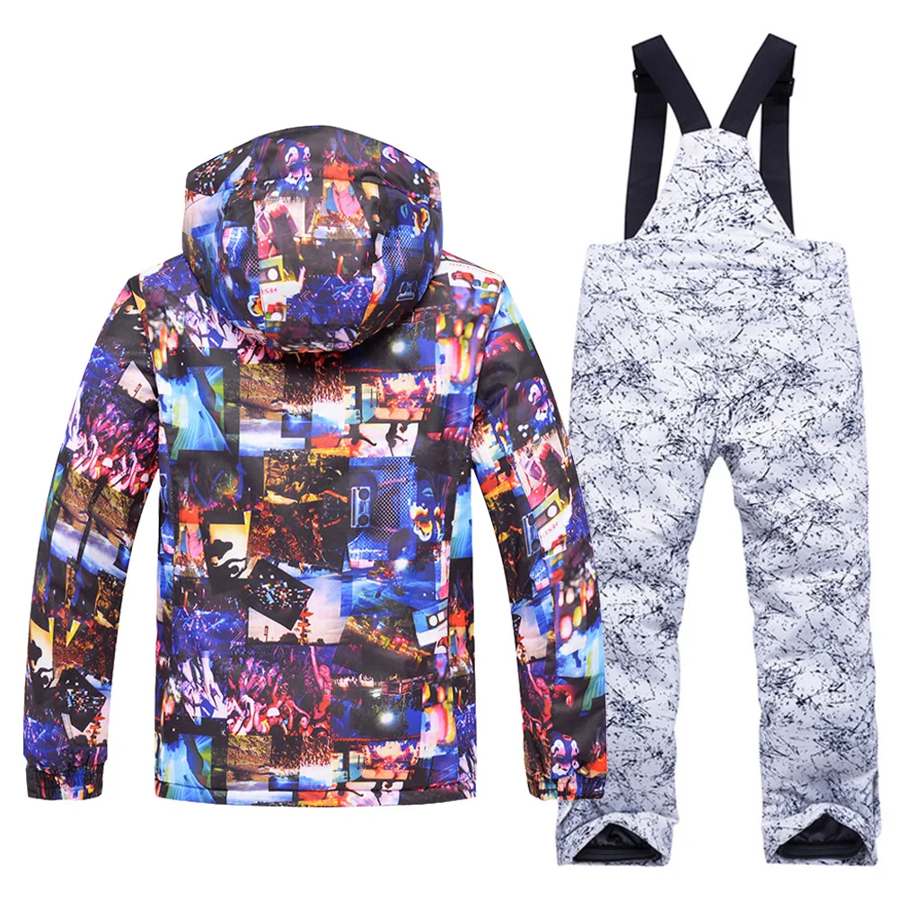 Conjunto snowboard infantil: mono de nieve impermeable y cortaviento - imagen 5