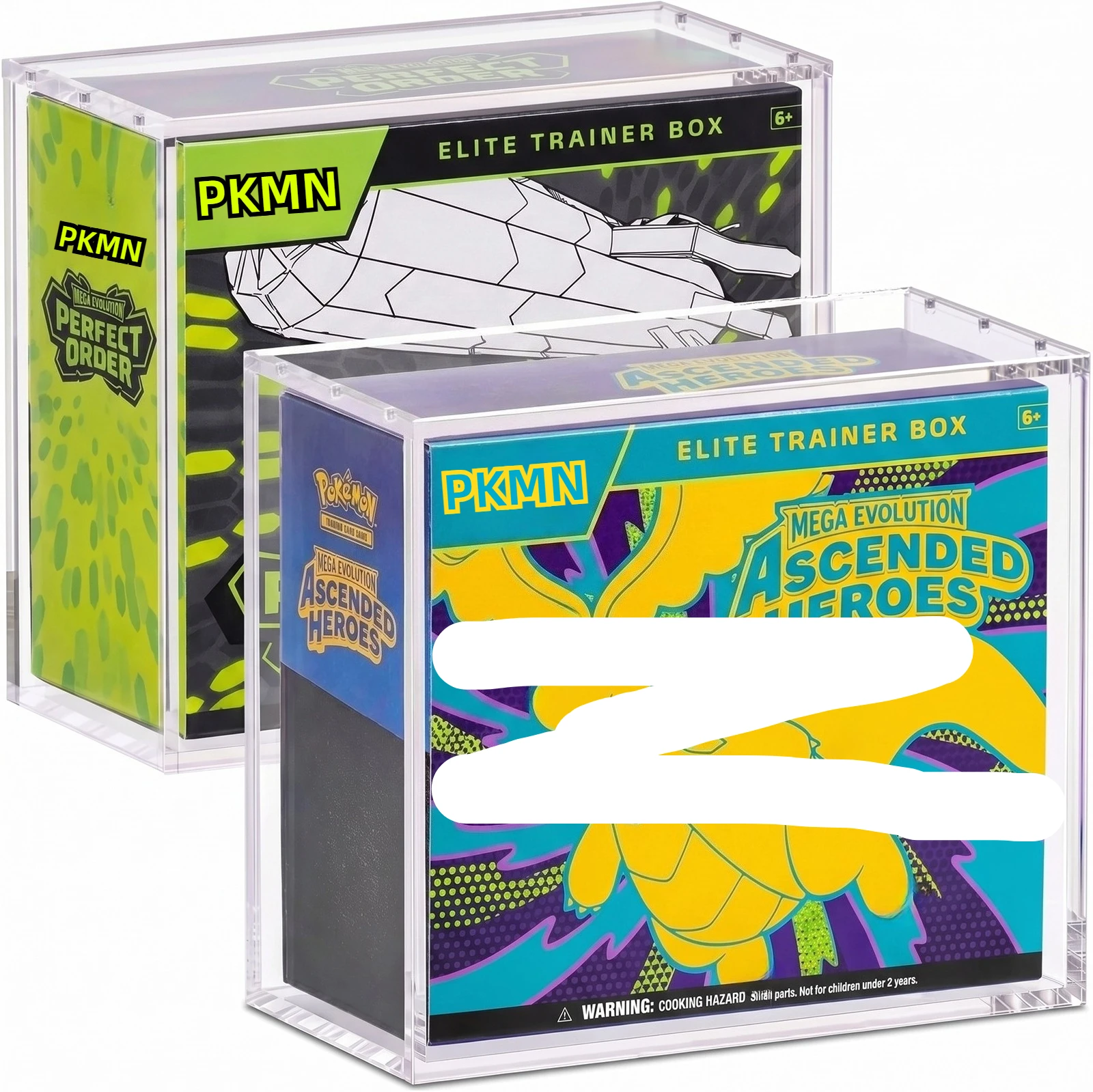 Estuche acrílico magnético para caja Pokémon con protección UV - imagen 3