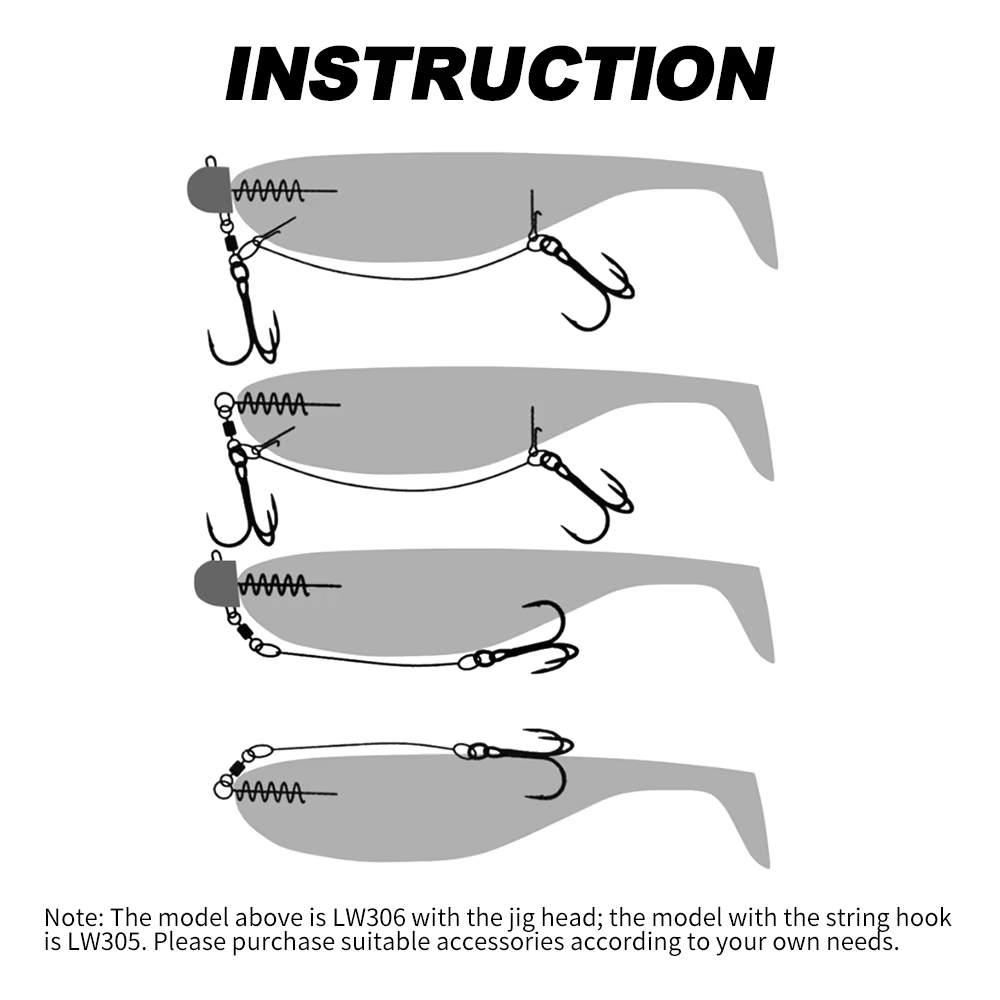 Hunthouse Pro Shad 170mm – Señuelo blando para lubina y lucio - imagen 5
