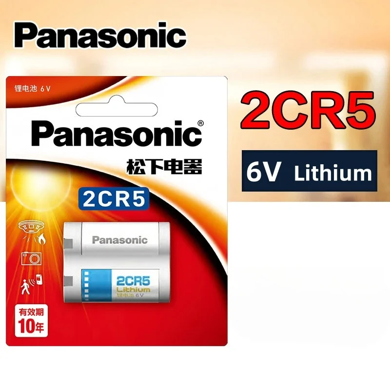 Batería litio Panasonic 2CR5 6V para cámaras Canon EOS y Minolta - imagen 4