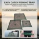 Red de pesca portátil malla grande jaula trampa para carpas - imagen 4