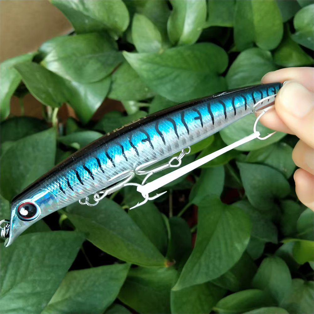 Noeby Sasuke – Señuelo minnow sin labios flotante para lucios - imagen 4