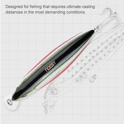 NOEBY Señuelo flotante tipo Minnow – duro para agua salada