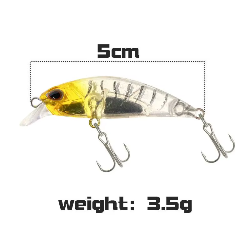Cebo duro Minnow multicolor para pesca en agua dulce - imagen 3