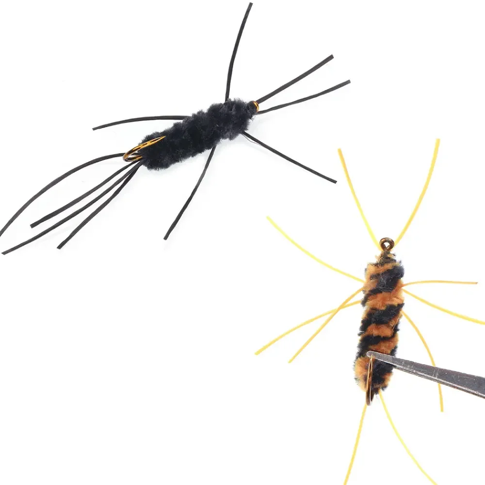 Bimoo Fly Bug Ninfa #8 – Chenilla sintética para trucha - imagen 4