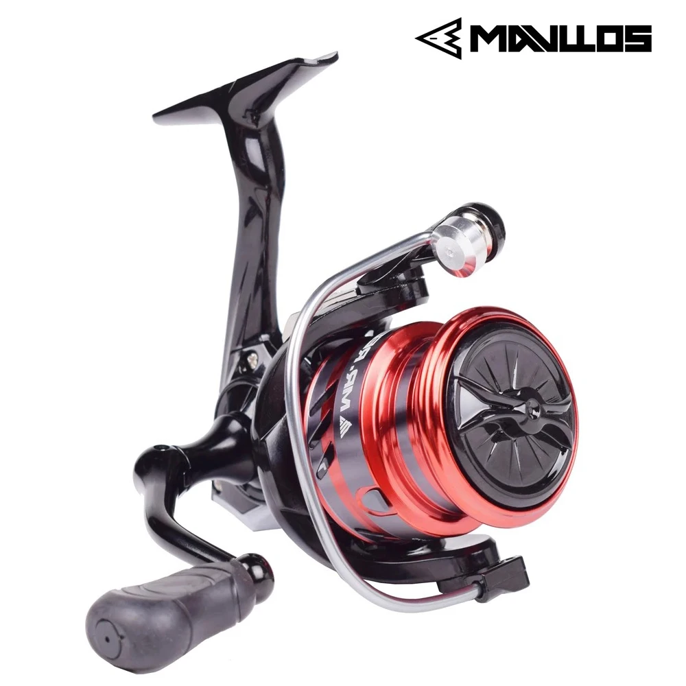 Carrete giratorio Mavllos MX Light poco profundo para lubina