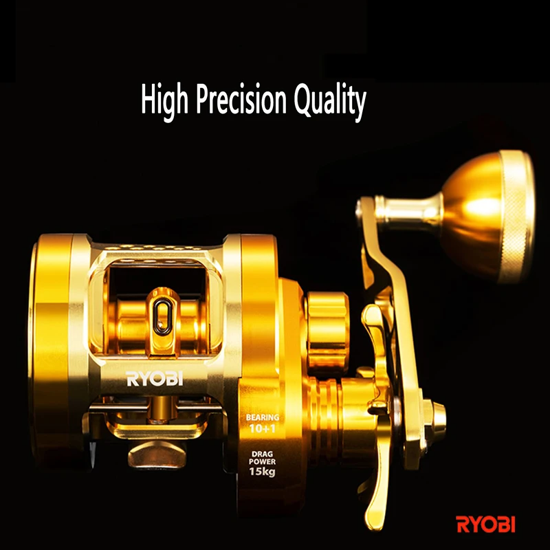 Carrete Ryobi Varius Metal Jigging 15KG – 11BB para barco - imagen 4
