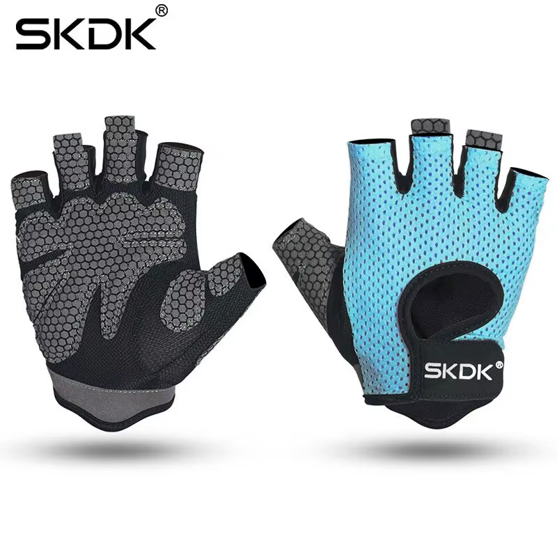 Guantes fingerless de pesca – Palma antideslizante absorbente - imagen 3