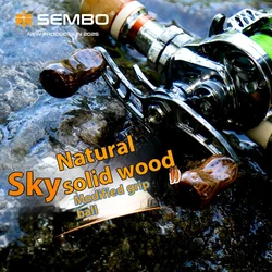 Señuelo Samba Rueda giratoria madera natural ultraligera para carrete