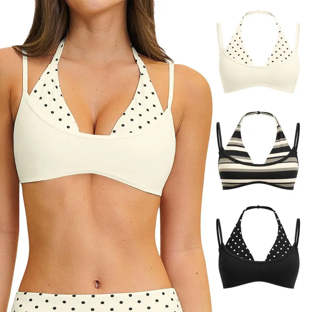 Sujetador deportivo halter acolchado con copas extraíbles - imagen 4